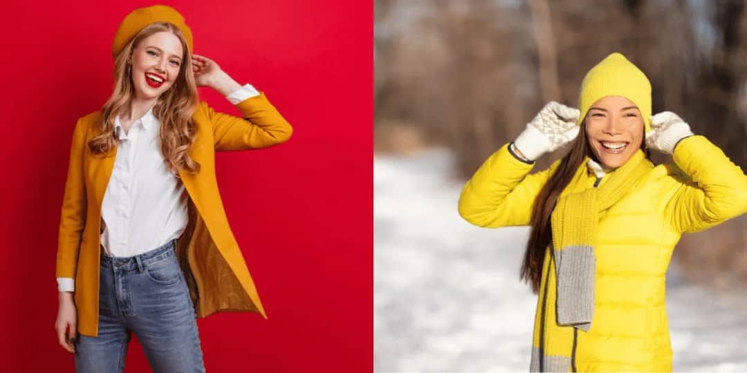 Jakie kolory czapek najlepiej pasują do pomarańczowej kurtki?