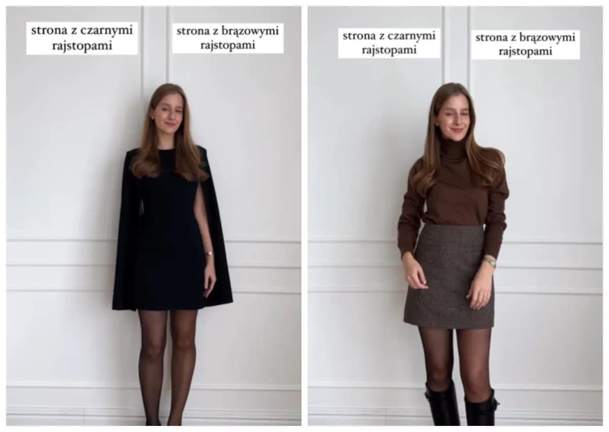 Brązowe rajstopy stylizacje - jak stworzyć modne i eleganckie looki